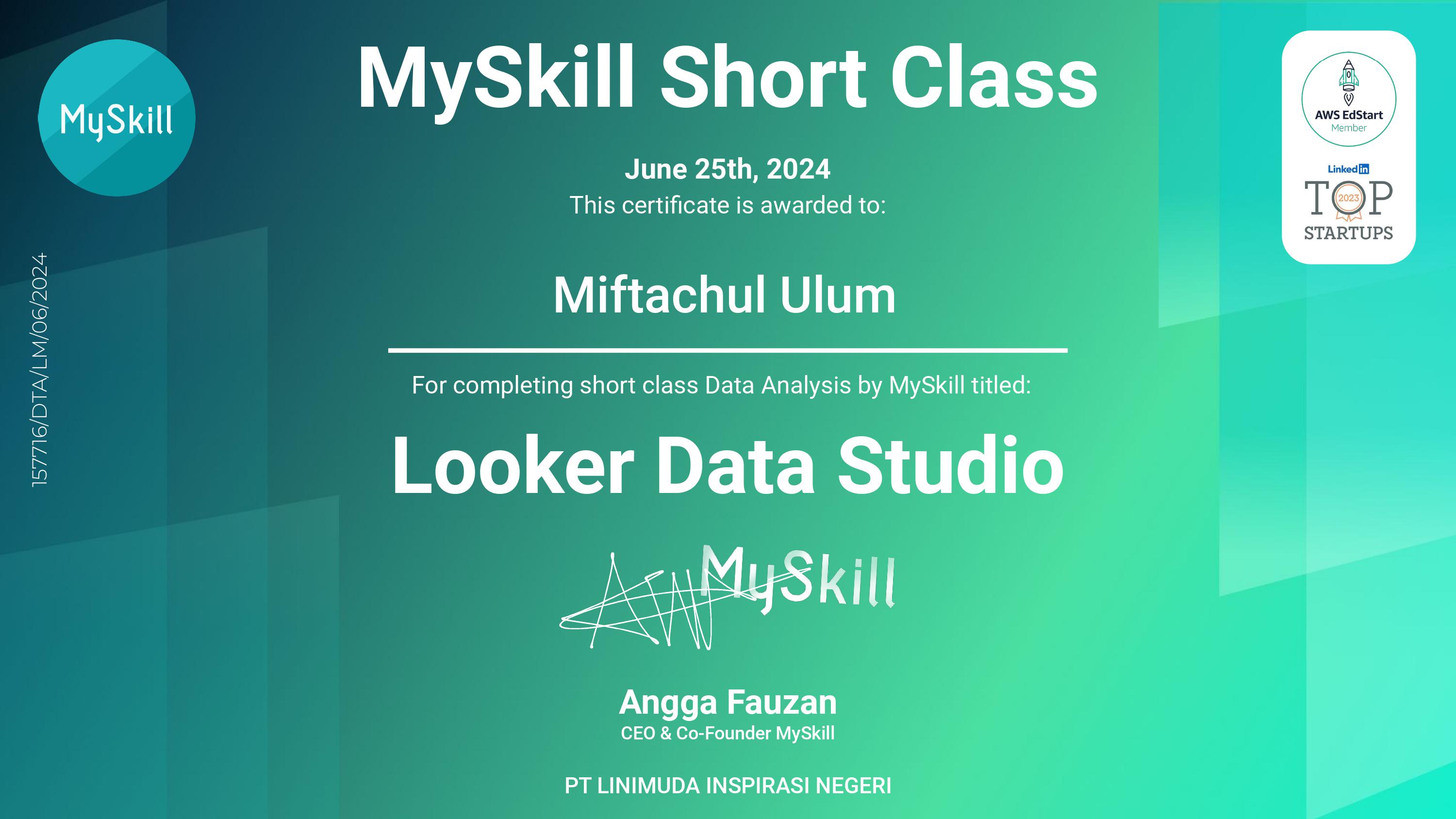 Certifications MySkill